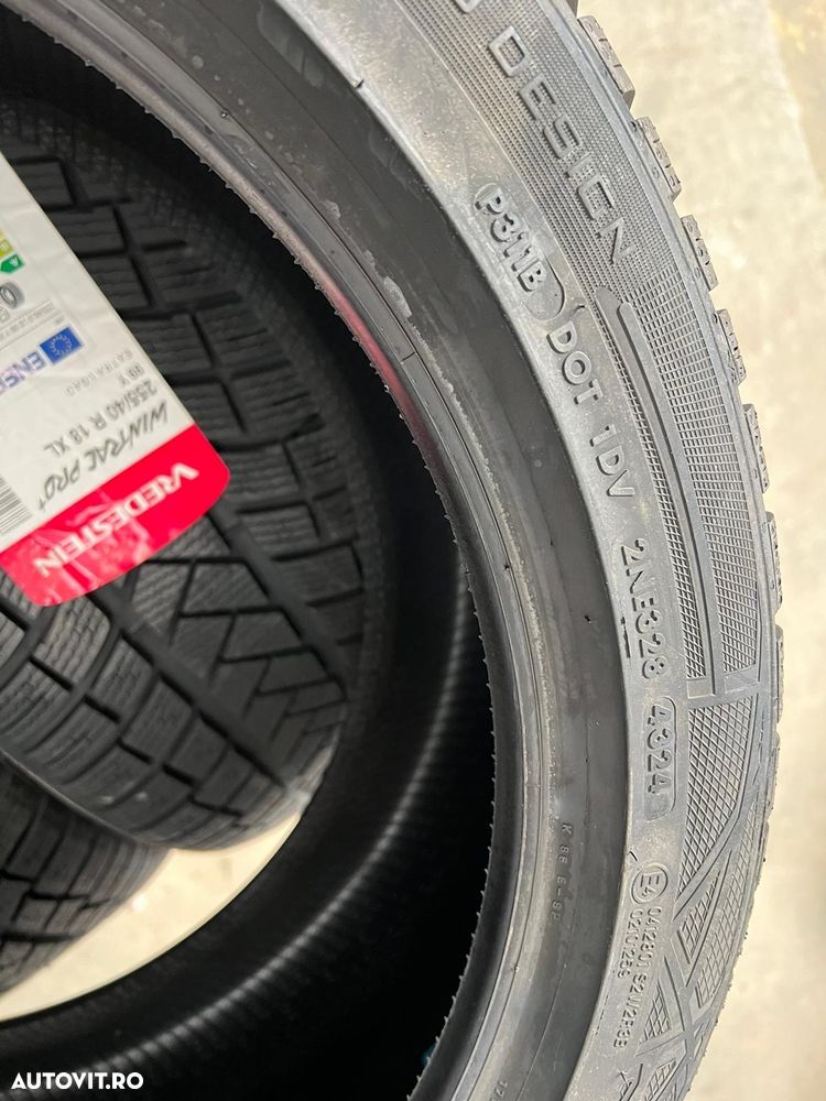 Vând set anvelope 225/45/18-255/40/18 vredestein de iarnă noi - 8