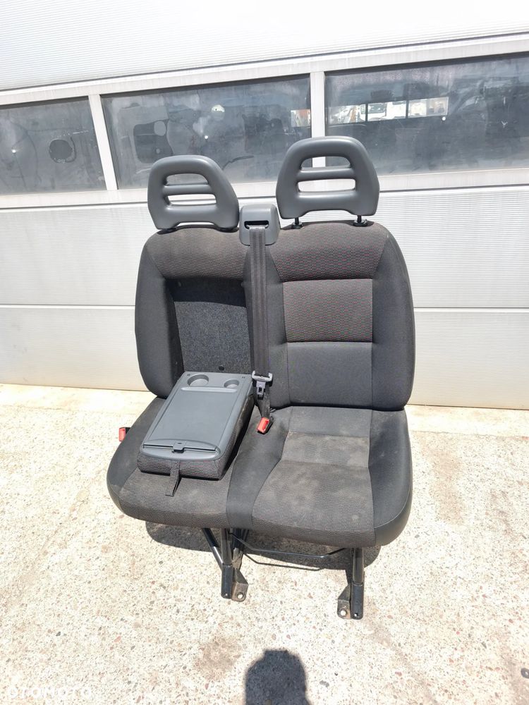 Fotel pasażera ławka Citroen Jumper Peugeot Boxer Ducato III Lift 2006-2024 Anglik - 1