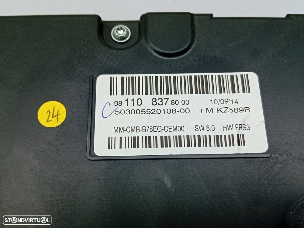 Quadrante / painel de instrumentos CITROËN C4 Grand Picasso II (DA_, DE_) - 4