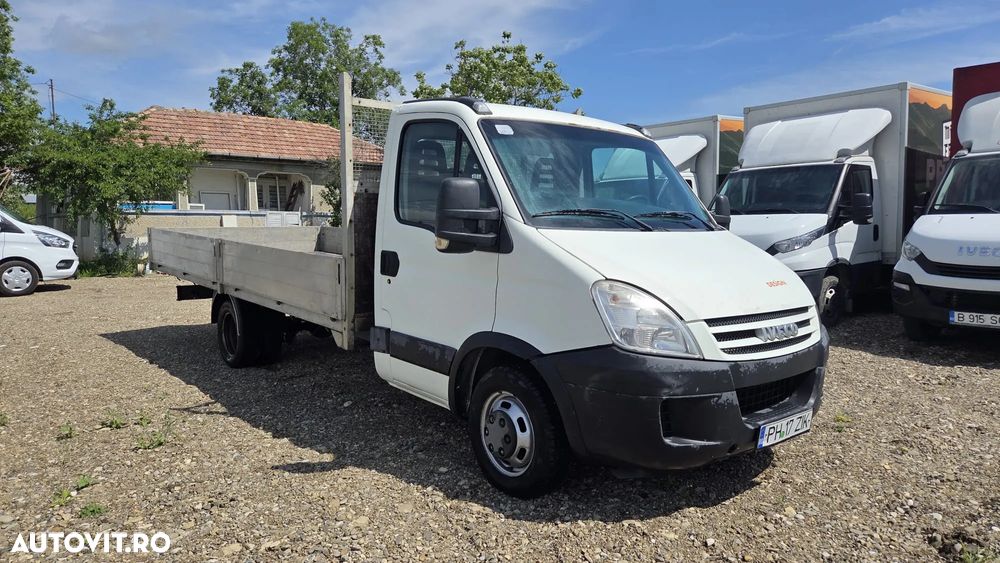 Iveco 35C12 cu platforma si obloane 4.8m - 1