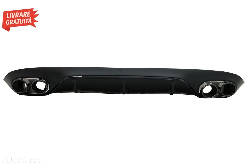 Difuzor Bara Spate Mercedes E-Class C238 A238 AMG Sport Line Coupe Cabrio (2016-20- livrare gratuita - 3