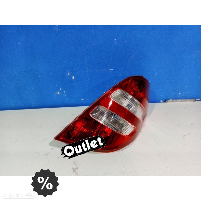 R013238C1 FAROLIM DIR MERCEDES CLASSE A W169 04-08 BRANCO VERMELHO - 5