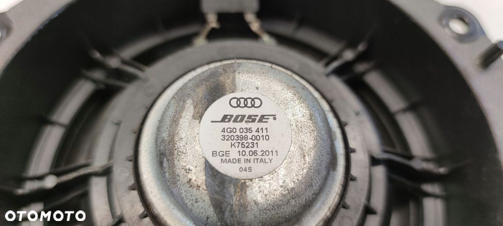 GŁOŚNIK DRZWI TYŁ BOSE AUDI A6 C7 A7 4G0035411 - 3