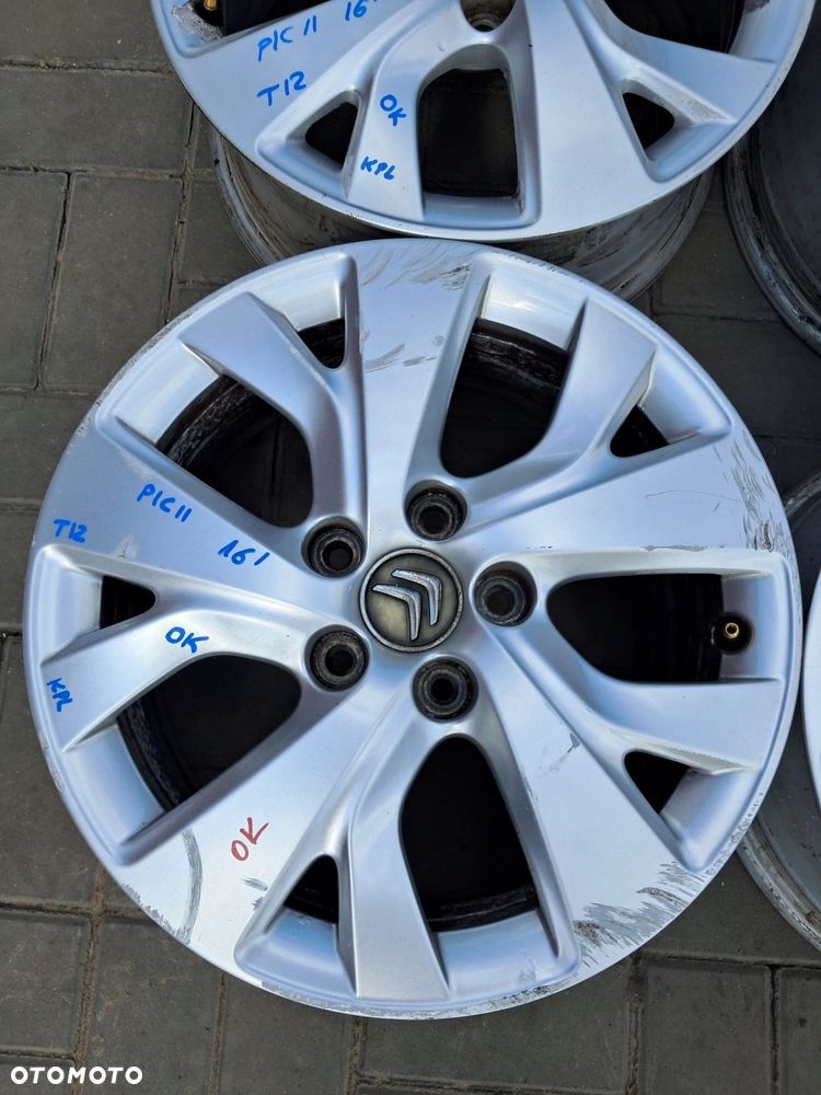 citroen c4 picasso ii felgi aluminiowe 16" 5x108 et47 9677089777 - 2
