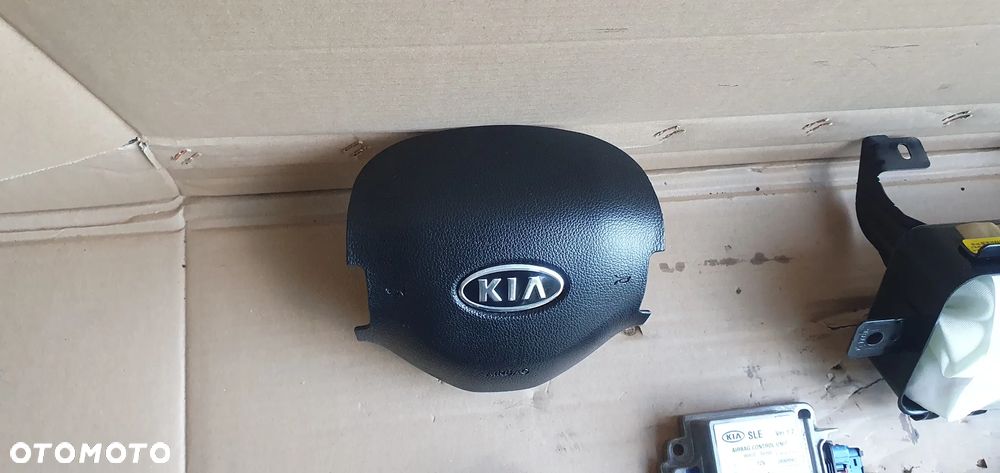 Poduszka konsoli kierowcy poduszki pasy sensor AIRBAG zestaw naprawczy Kia Sportage III - 5