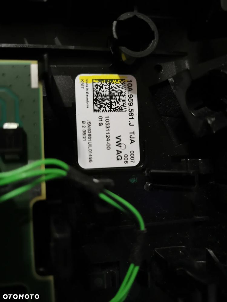 VW id4 id.4 Lampka wewnętrzna ramka przyciski panel sos - 4