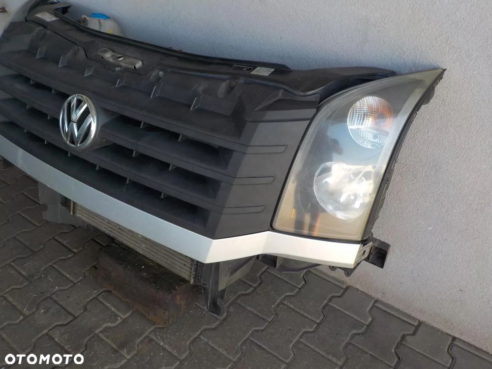 VW CRAFTER 2.0 TDI LIFT PAS PRZEDNI ZDERZAK KOMPLETNY PRZÓD CHŁODNICE GRILL LAMPY - 7