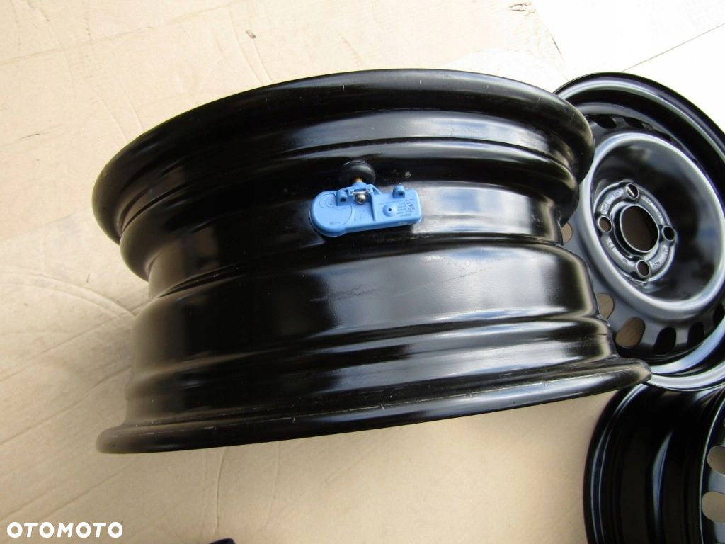 4x Felgi 14 Opel Vectra A Astra F Corsa B C D Combo C ET39  czujniki TPMS - 13