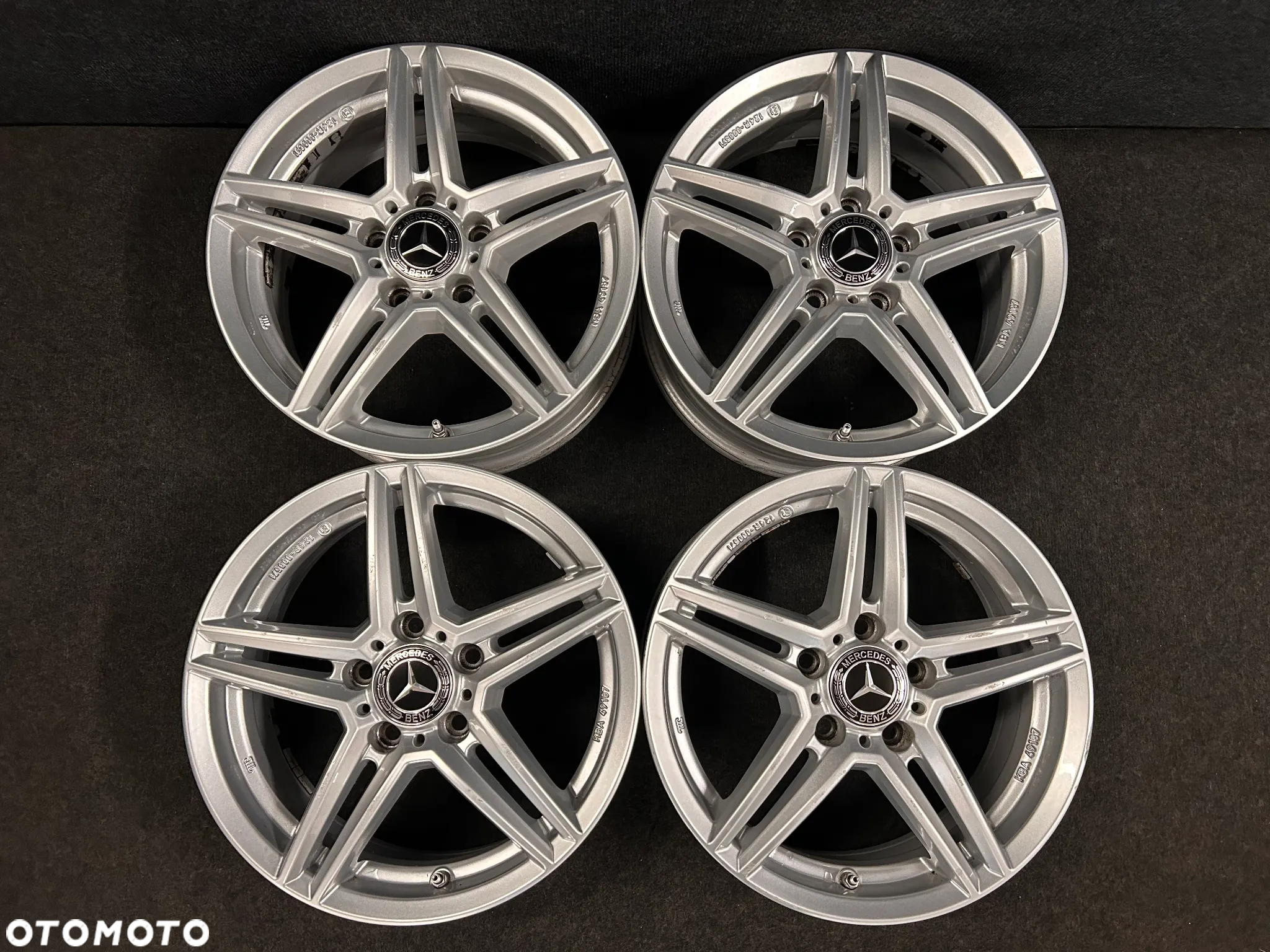 Alufelgi Mercedes A-Klasa W176, CLA, B-Klasa W246, Vito 16 cali 5x112 4szt. Ładne! z czujnikami! - 3