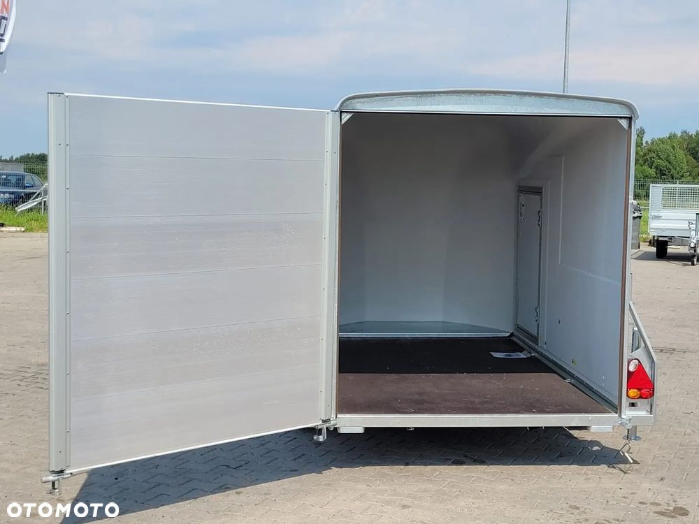 Debon Przyczepa kontener furgon box DMC1300kg Cargo 300x150x170cm rampa tylna aluminiowa - 16