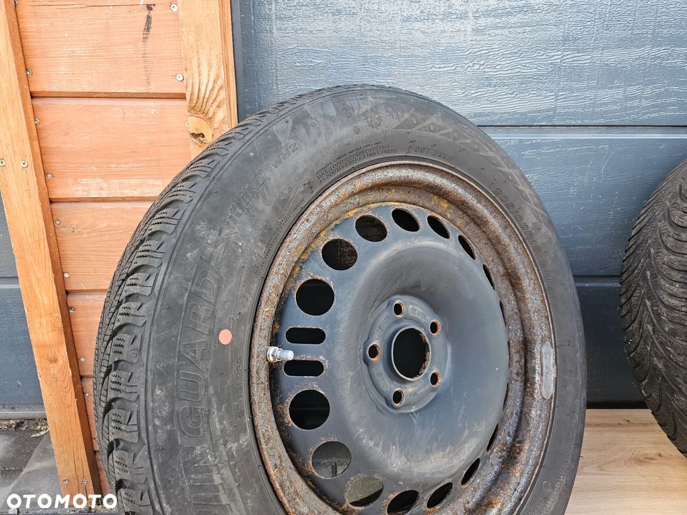 KOŁA FELGI STALOWE OPONY ZIMOWE 205/60 R 16 OPEL ASTRA J K MOKKA 5x105 ET39 6,5J - 9