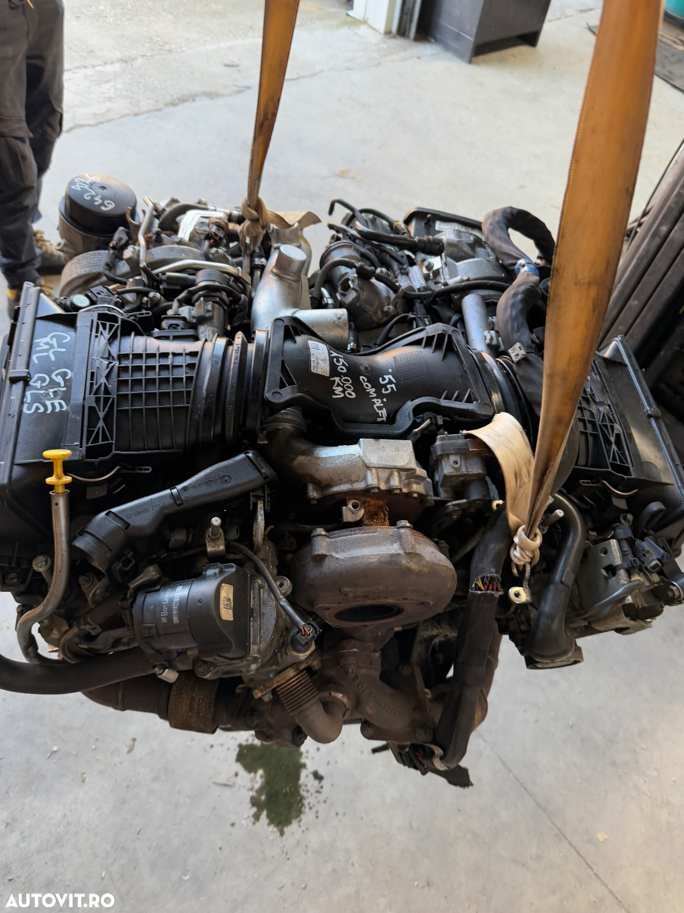 Motor complet 3.0 cdi euro 5 pentru MERCEDES GL 350, ML 350 an 2015 cu 150.000 km cod 642826 - 4