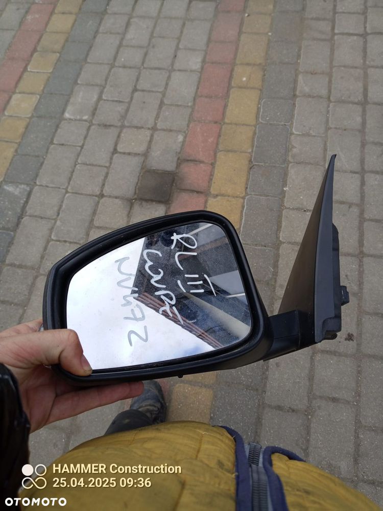 LUSTERKO ELEKTRYCZNE LEWE LAGUNA III PH1 NV472 UK 9-PIN GRANATOWY RENAULT 2007-2012 - 2