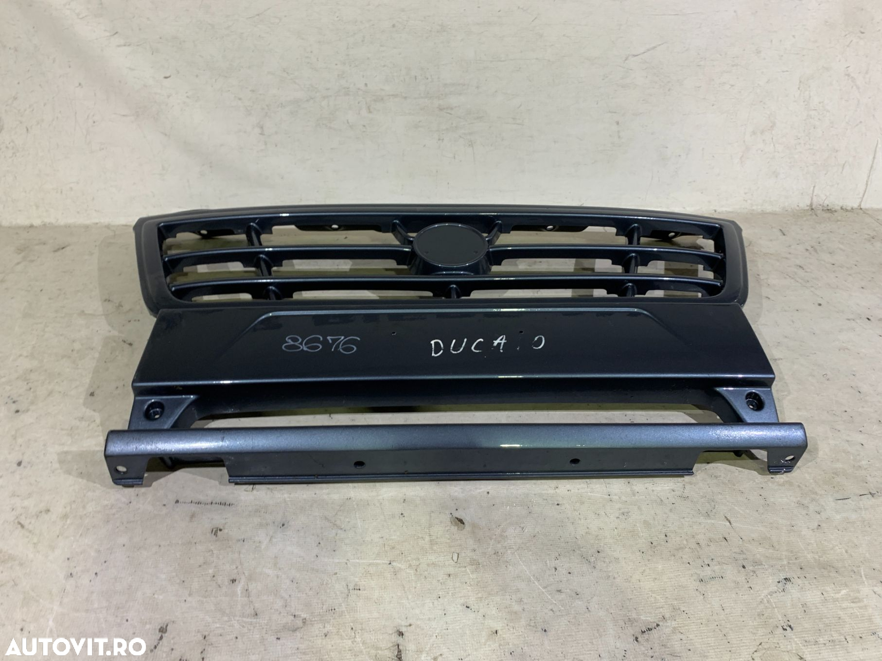 Grila radiator Fiat Ducato, Peugeot Boxer, 2007, 2008, 2009, 2010, 2011, 2012, 2013, 2014. - 4