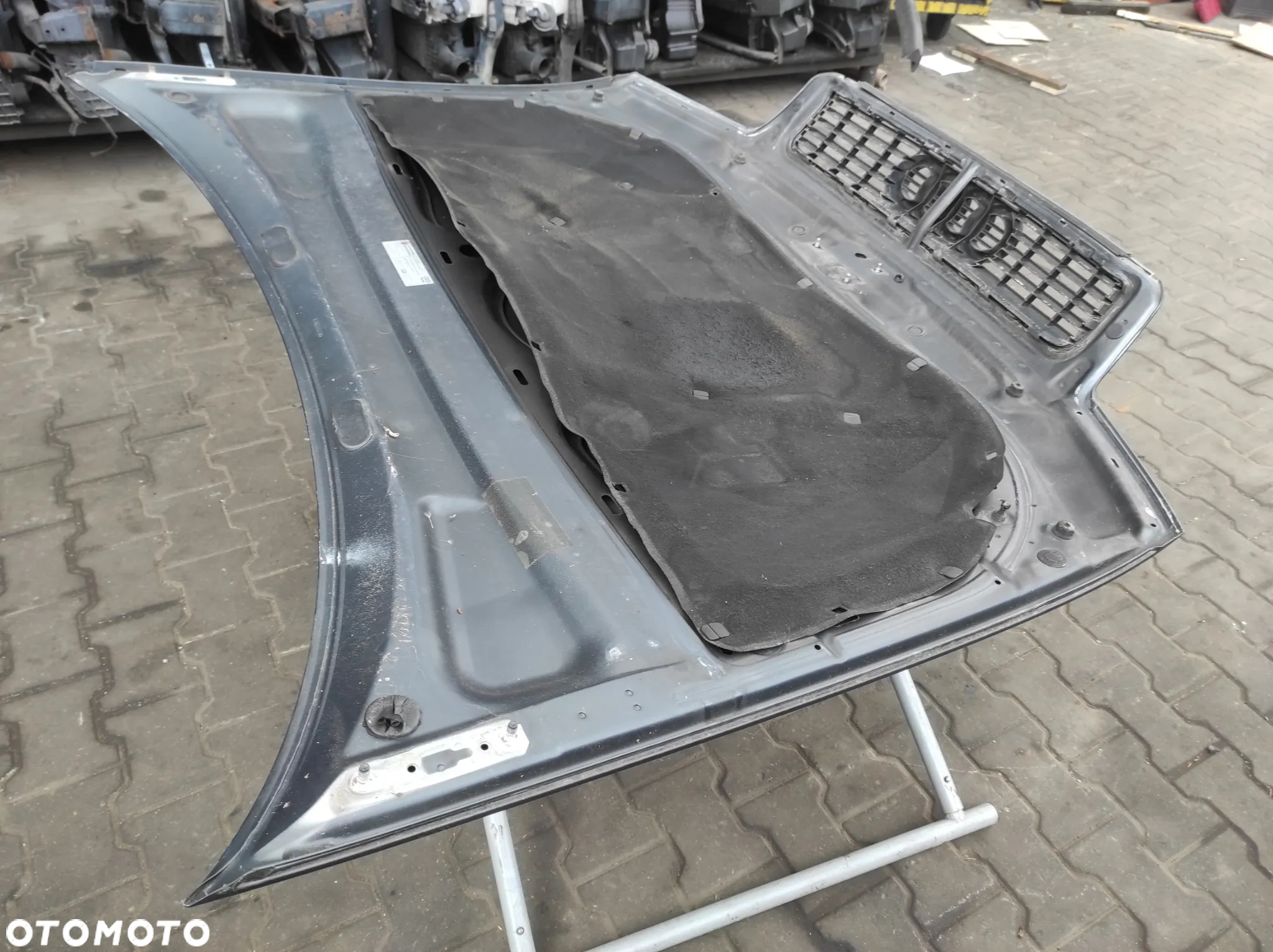 MASKA POKRYWA SILNIKA AUDI A4 B6 LX7Z SZARA WYSYŁKA !! - 7