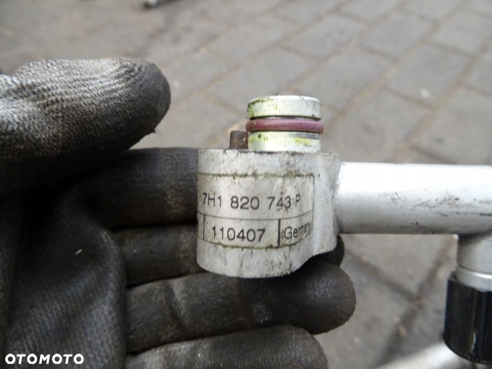 PRZEWODY KLIMATYZACJI VW T5 2.5 TDI 7H1820743P - 6