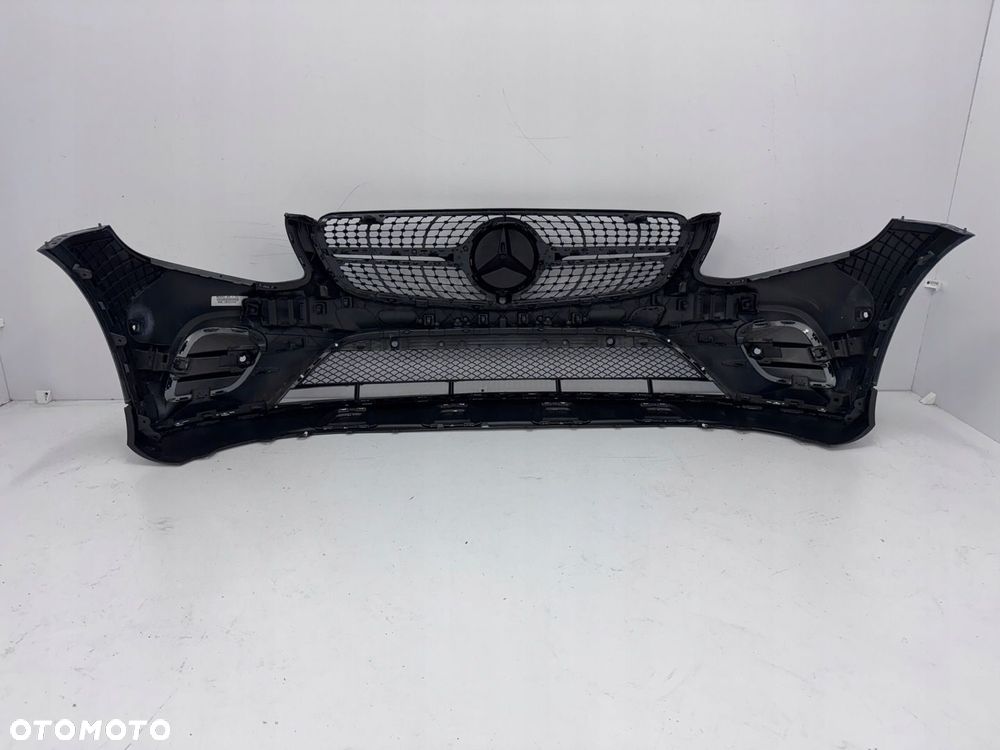PRZÓD MERCEDES GLC X253 W253 A253 AMG MASKA ZDERZAK BŁOTNIKI LAMPY - 9