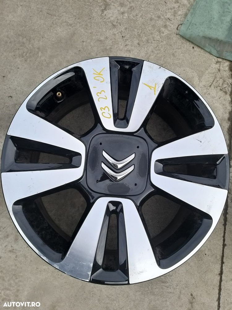 Janta aliaj r16 citroen c3 3 sx 98130750077 - 3