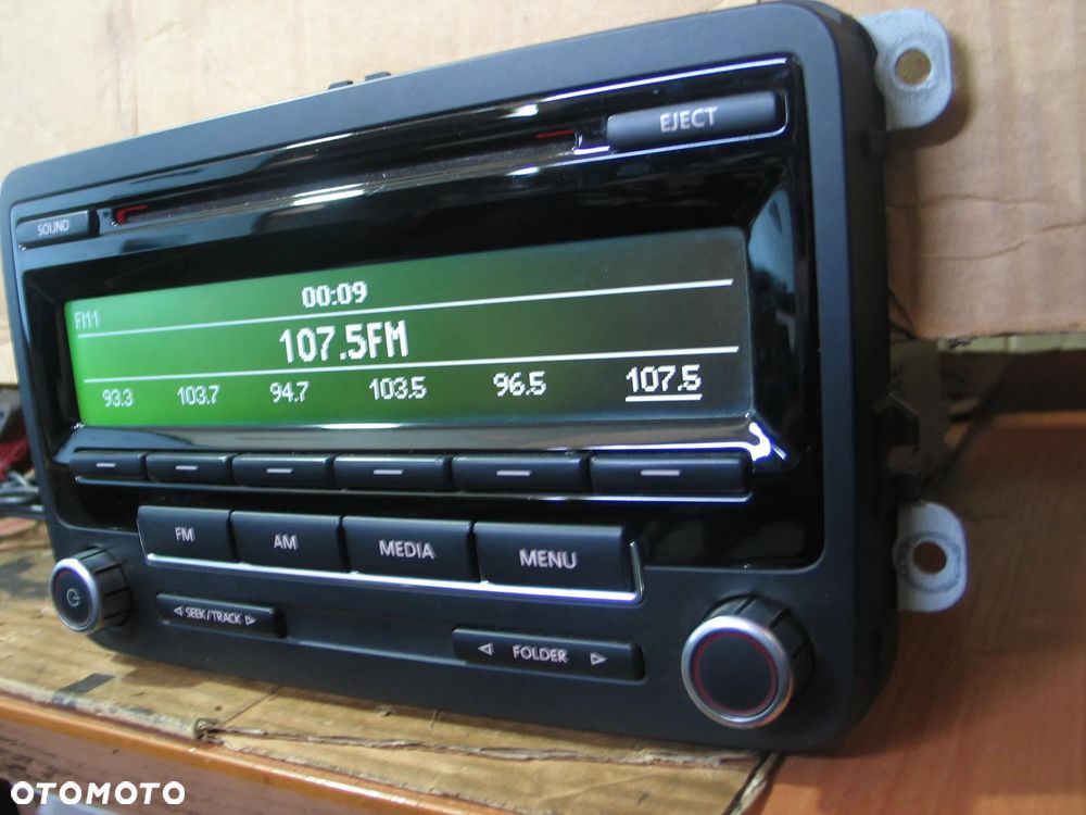 radio radioodtwarzacz Vw Golf Passat Caddy 1K0035164D - 4