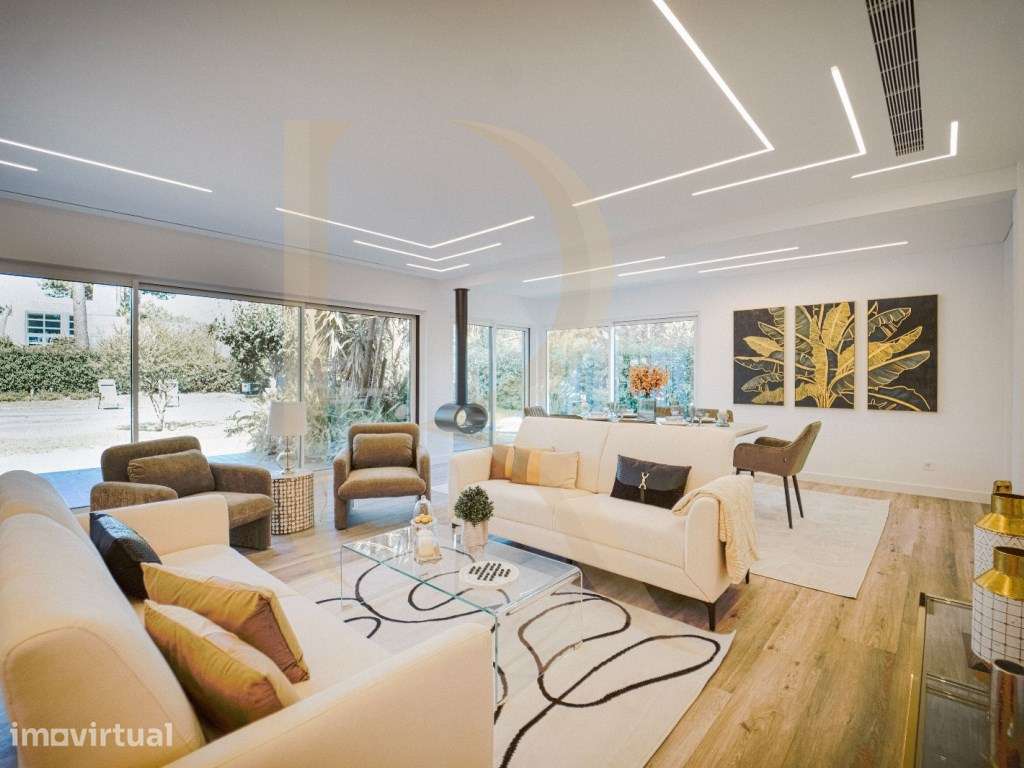 Moradia isolada térrea T4 com estacionamento e piscina na Herdade d... - Grande imagem: 2/60