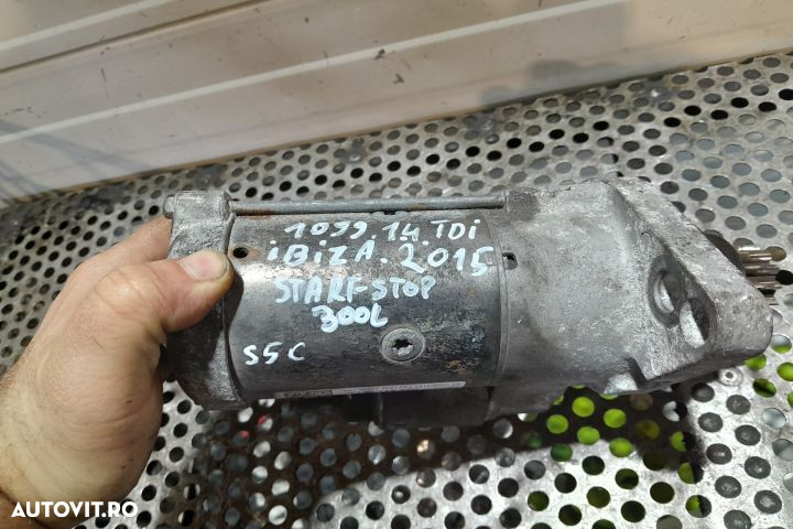 Electromotor 02Z911021C START/STOP Seat Ibiza 4 [2th facelift] 6J [20 - 4