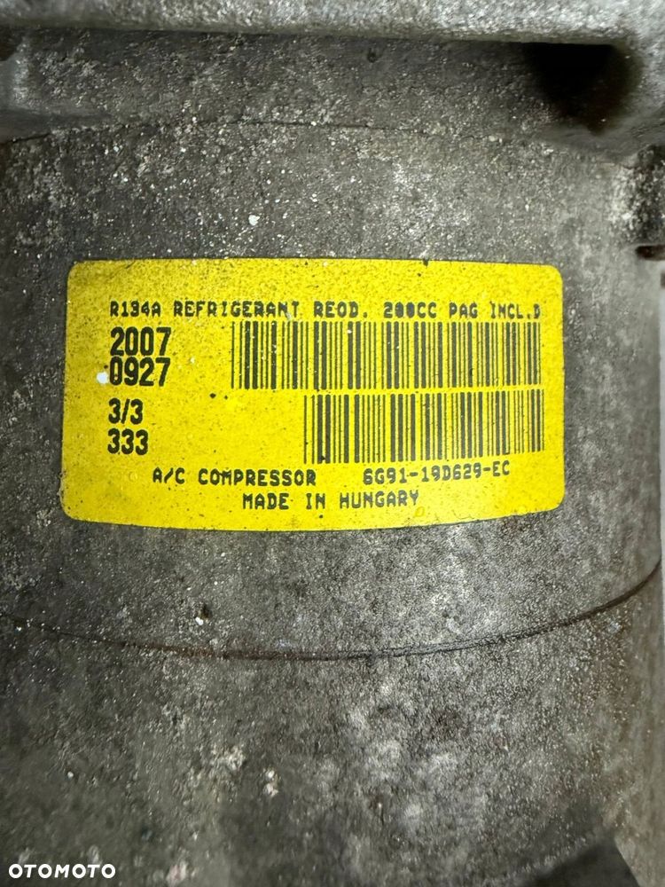 SPRĘŻARKA / KOMPRESOR KLIMATYZACJI FORD 6G91-19D629-EC - 4