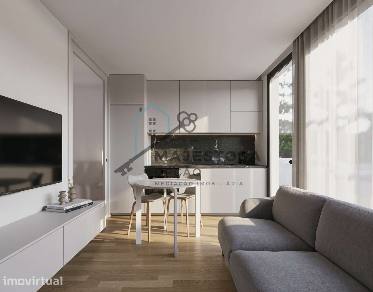 Apartamento T0 Novo — Lomar, Braga - Grande imagem: 4/8