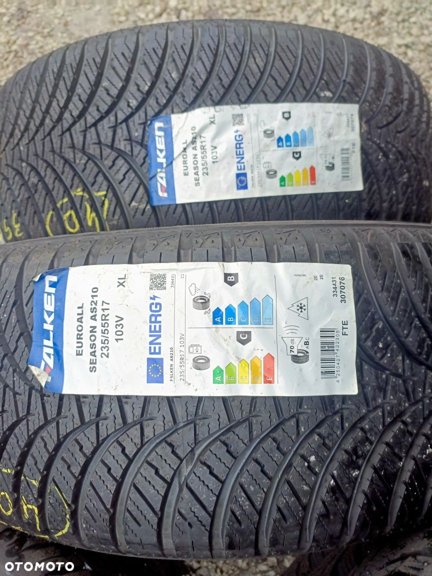 Nowe opony całoroczne wielosezonowe 235/55/17 Falken - 3
