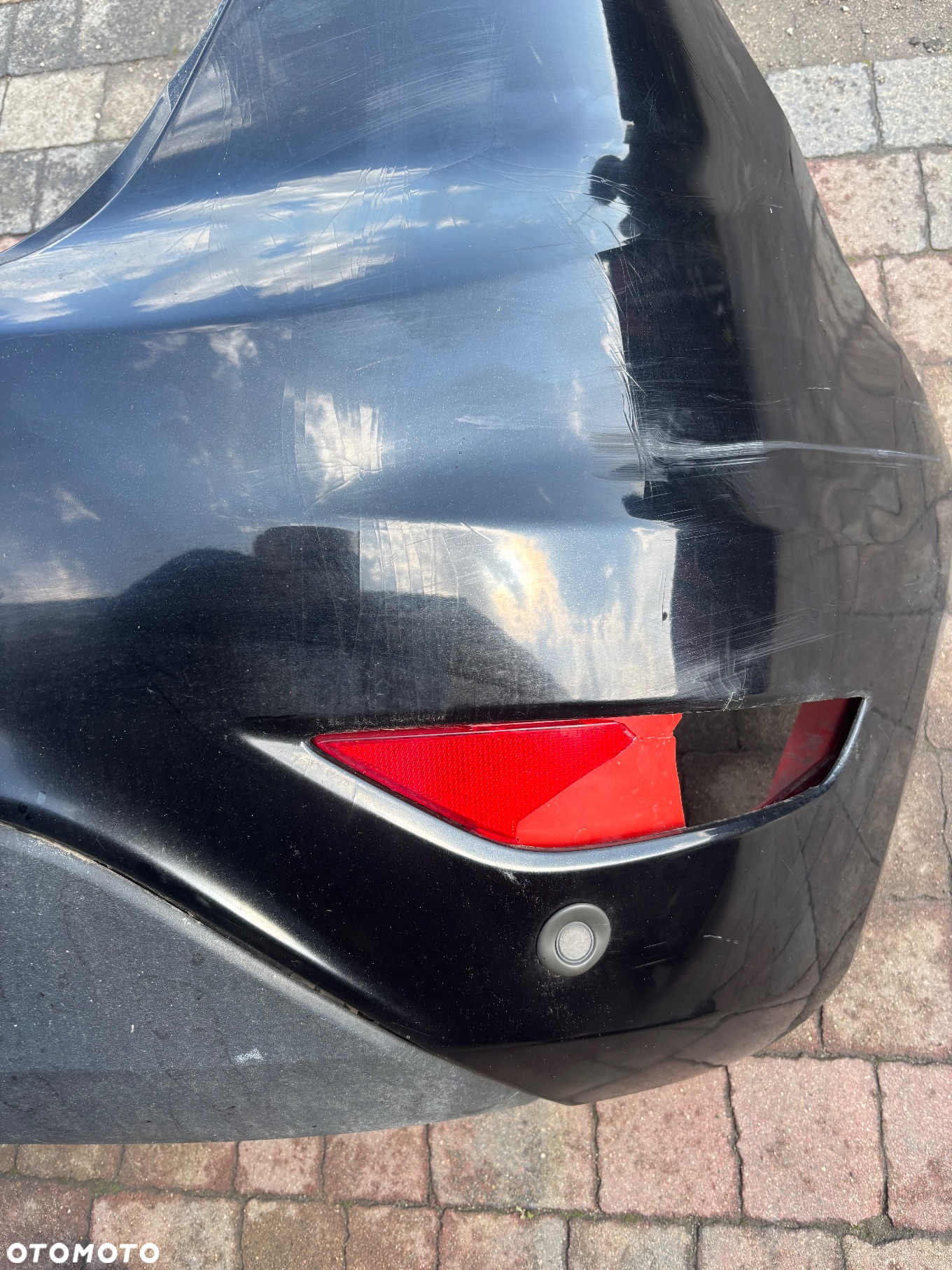FORD FIESTA MK7 ZDERZAK TYL TYLNY D9 PDC KOMPLETNY - 2