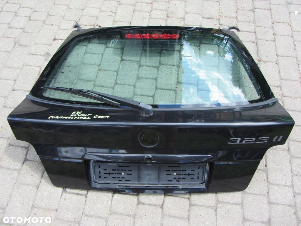 klapa maska tył bmw e36 compact cosmosschwarz bdb - 1