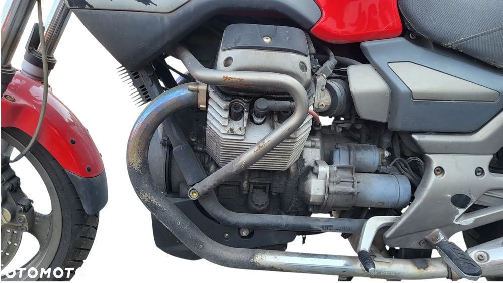 Moto Guzzi Breva 750 ie reflektor lampa czasza owiewka wypełnienie licznik błotnik kierownica lusterko manetka felga tarcza zacisk pompa zawieszenie silnik moduł regulator zbiornik siedzenie set podnóżek stelaż stopka chłodnica tłumik - 5