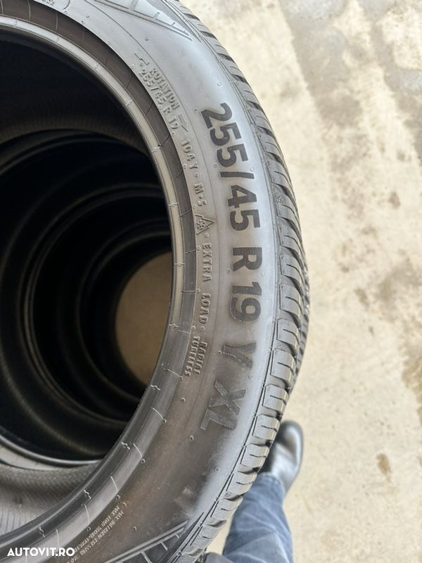 vând 4 anvelope 255/45/19 continental allseason ca noi - 7
