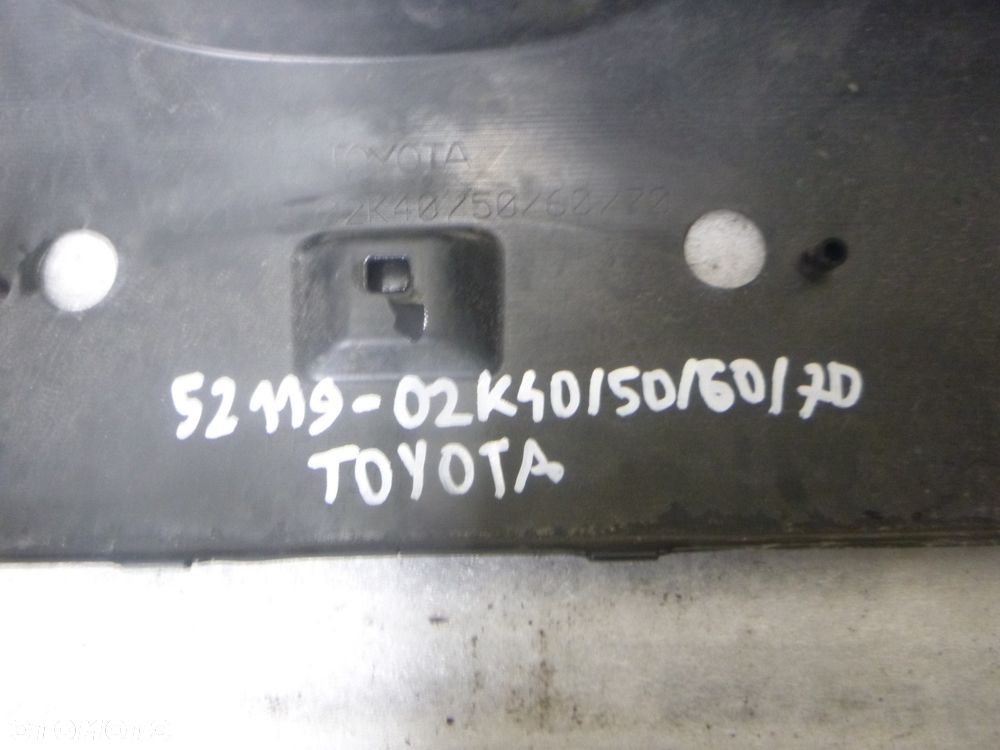 toyota auris ii 2 lift zderzak przód przedni oe - 2