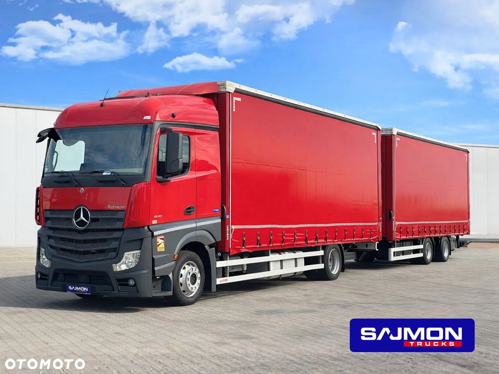 Mercedes-Benz ACTROS 1840 / ZESTAW TANDEM 120 M3 / 7,75 M + 7,75 M / SALON PL - 1