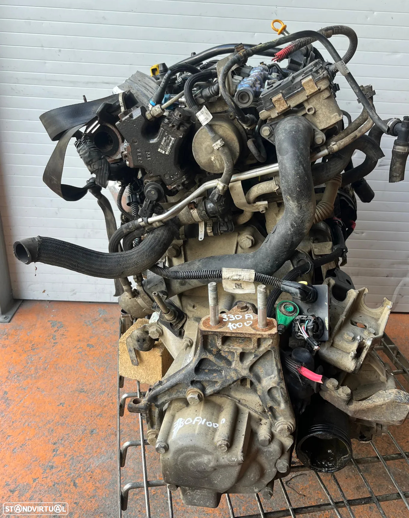 Motor Fiat Doblo/Punto/Fiorino/Alfa Romeo Mito 1.3 Multijet Ref: 330A1000 - 5