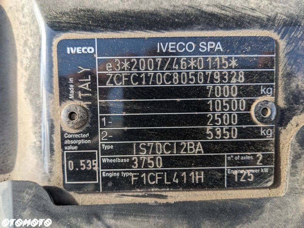 Iveco Daily 70C17 - 20
