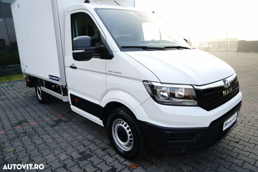 MAN TGE 3.180 / REFRIGERAT / CAMION TRANSPORT XARIOS 350 UNITATE / HIDRAULIC / DOPPLESTOCK - 10