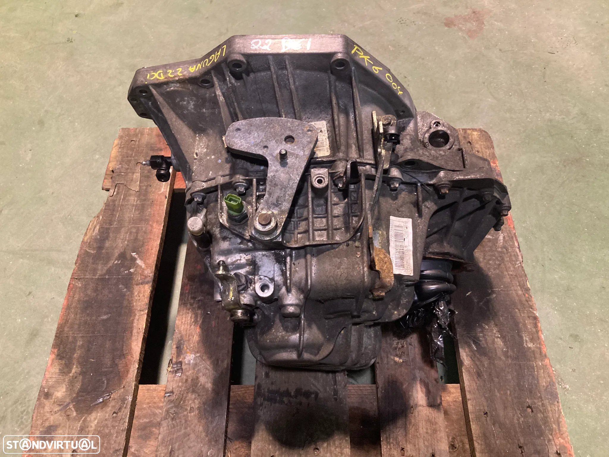 CAIXA DE VELOCIDADES RENAULT ESPACE / LAGUNA (TRAFIC / MASTER) 2.2DCI PK6011 PK6013 PK6004 - 4