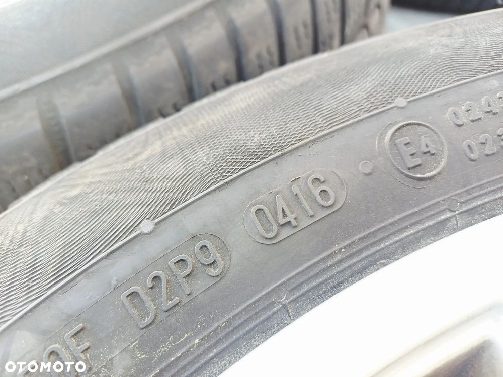 FELGI Z OPONAMI KOŁA ALUMINIOWE DEZENT VW PASSAT B5 R16 5X112 ET40 57,1 mm OPONY CONTINENTAL R16 205/55 ZIMA NR16 - 9