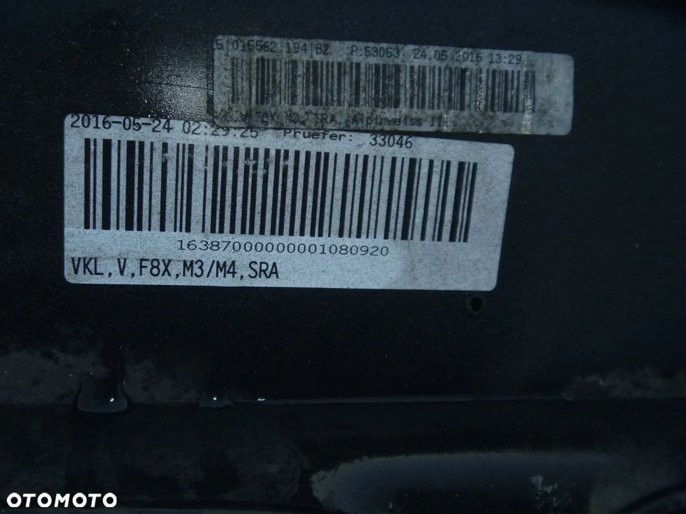 BMW 3 F80 F82 M3 M4 MASKA SILNIKA ŁADNA ORYGINAŁ - 17