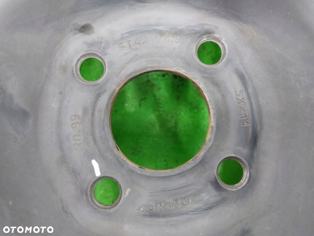 Felga stalowa Daewoo Lanos 5,5 J X 14 ET 49 / 56 MM - 3