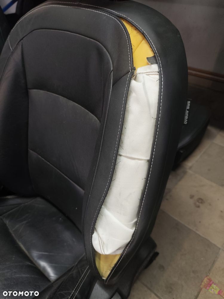 NISSAN QASHQAI I J10 06r FOTELE KANAPA SKÓRA KOMPLET - 2