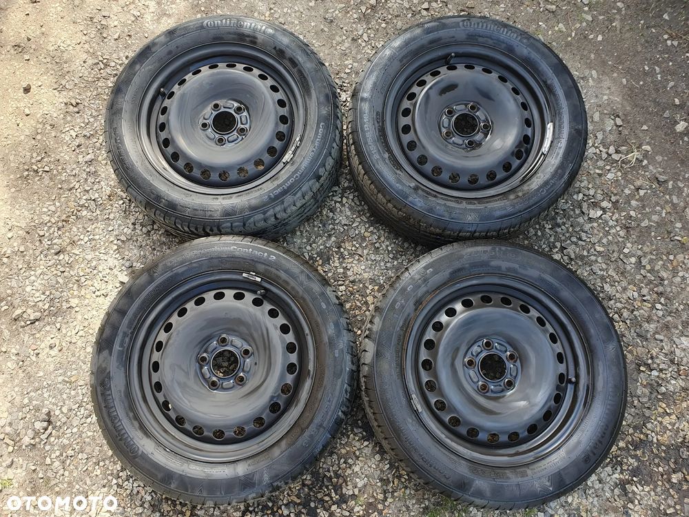 FORD R16 KOŁA LETNIE OPONY FELGI 16" 6.5J ET50 5x108 CONTINENTAL 215/55/R16 MONDEO MK3 - 1