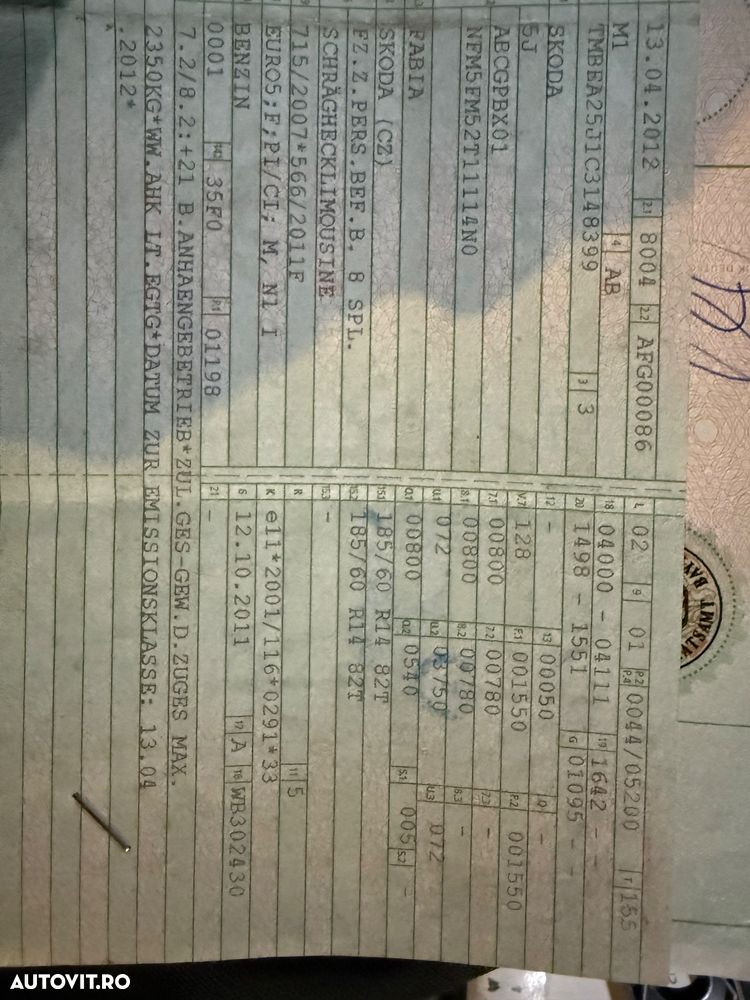 Skoda Fabia 1.2 HTP Fresh - 15