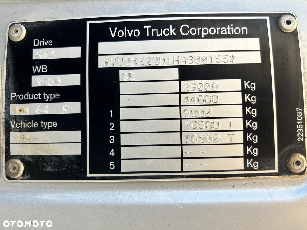 Volvo FMX410 6X4 EURO6 + LIFTING AXLE - 26