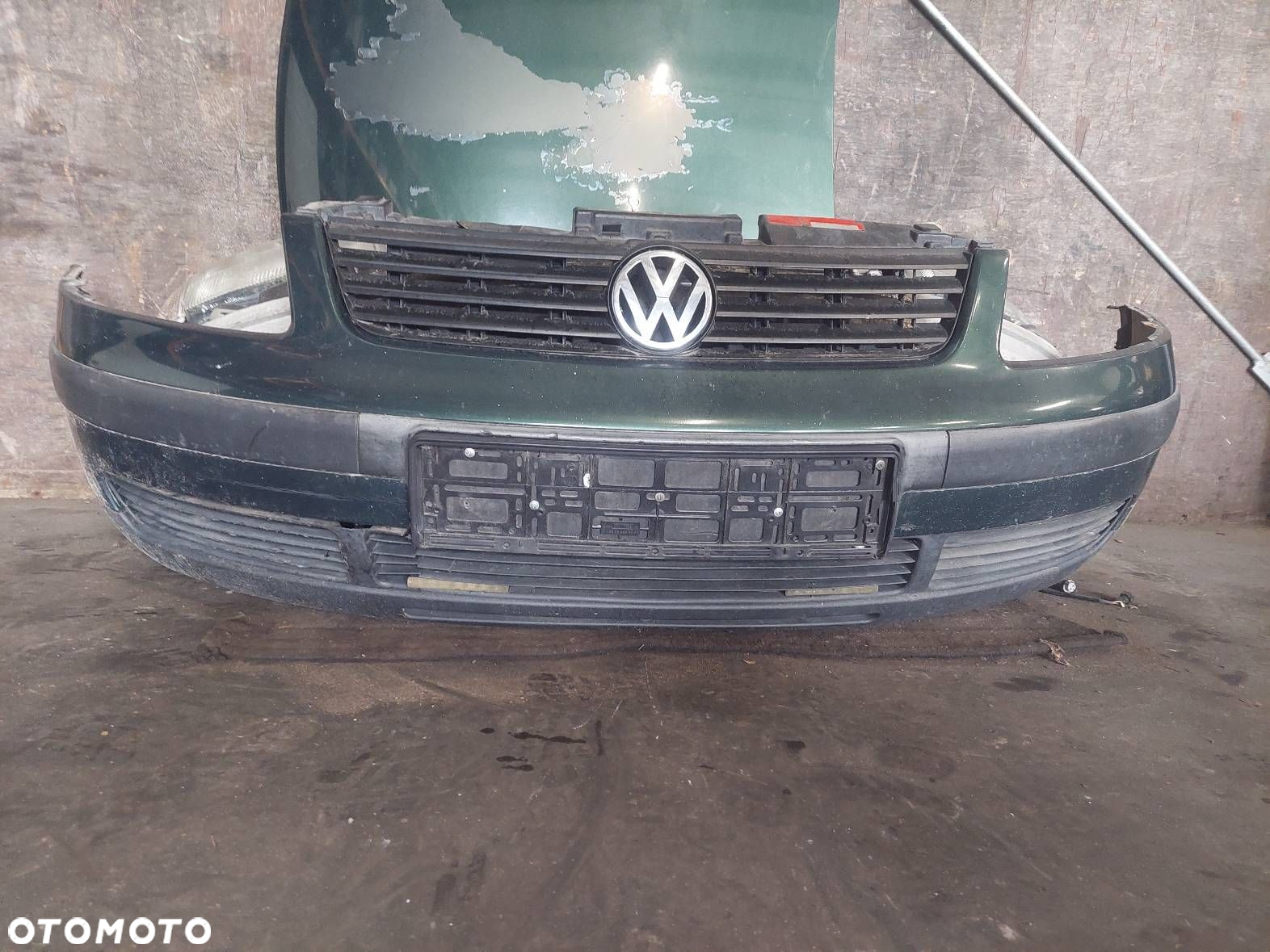 KOMPLETNY PRZÓD MASKA ZDERZAK BŁOTNIKI LAMPY VOLKSWAGEN PASSAT B5 LC6N - 6