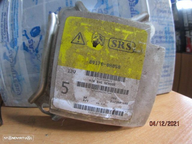 Modulo Airbag 891700H050 PEUGEOT 107 2007 CITROEN C1  1 FASE 1 AIRDREAM SX 2006 1.0I 68CV 5P PRETO CITROEN C1 1 FASE 2 2011 1.0I 70CV 5P CINZA - 2