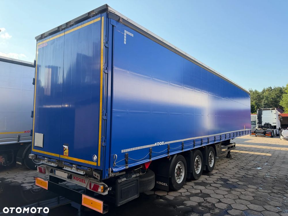 Kögel FIRANKA / 2x OŚ PODNOSZONA / 385/55 R 22.5 OPONY / OSIE SAF INTRAX / PIĘKNA PODŁOGA / 2x KOŁO ZAPASOWE / ŚLICZNE PLANDEKI / WYSOKOŚĆ 2.80 M / PRODUKCJA 2023 ROK !! - 19