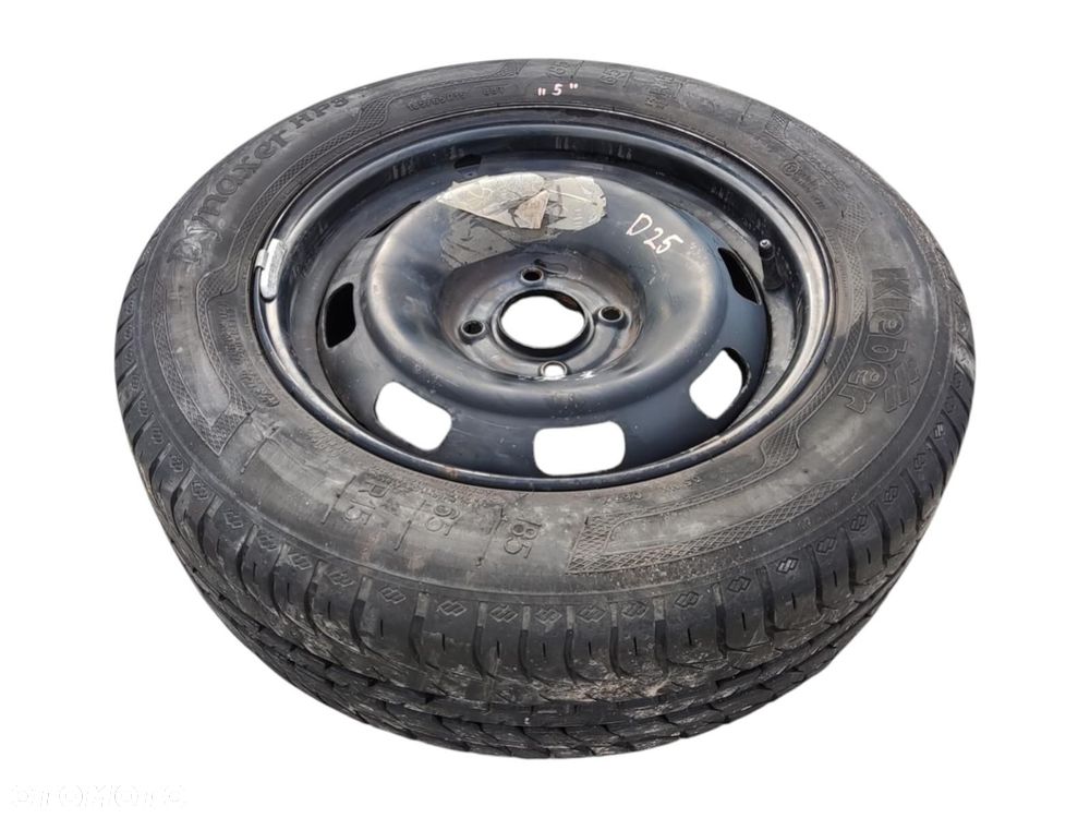 KOŁO DOJAZDOWE ZAPASOWE DOJAZDÓWKA 15 PEUGEOT 208 I 2012-2019 4X108 - 1
