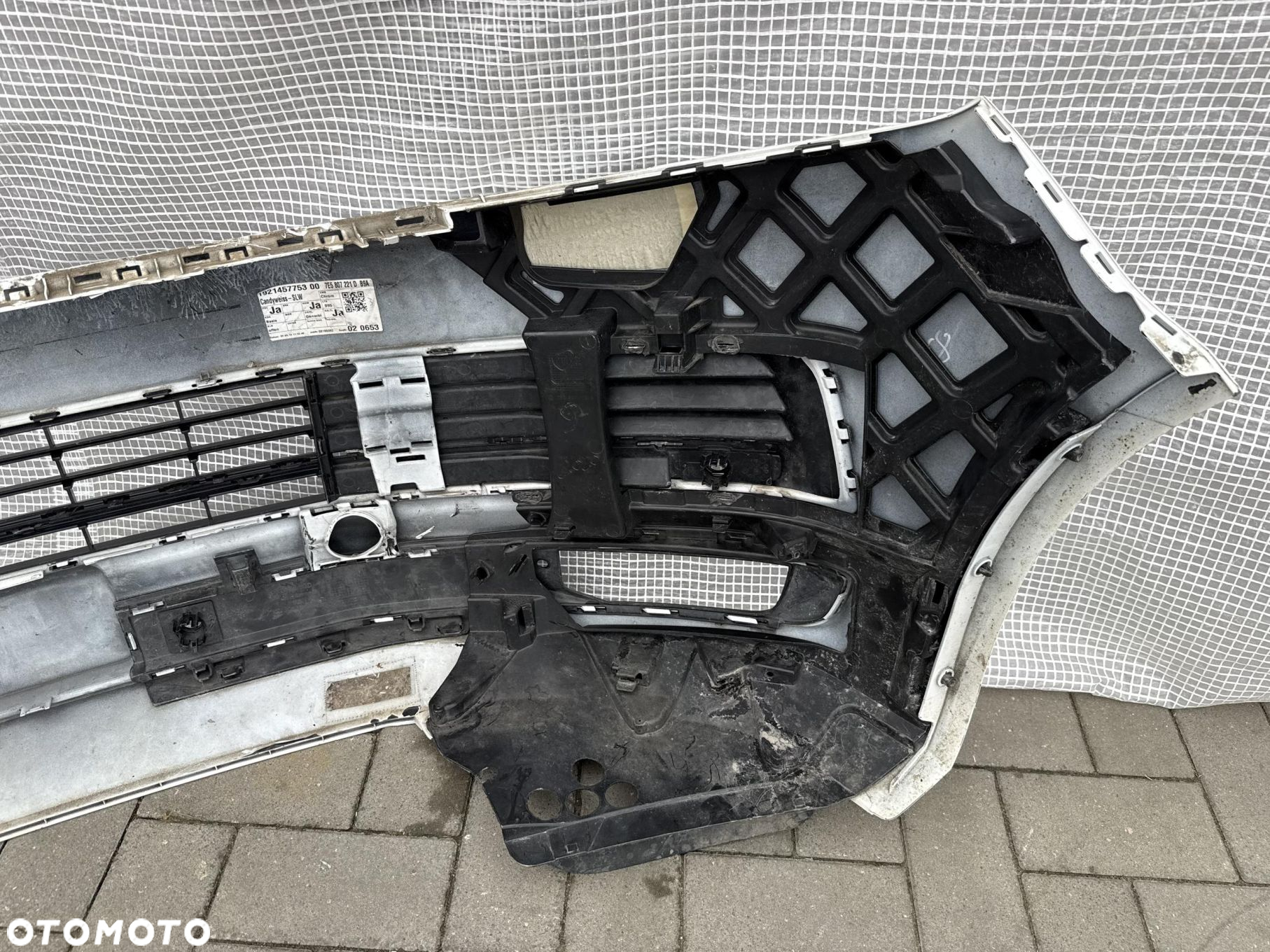 VW T6 MULTIVAN ZDERZAK PRZEDNI PRZÓD 7E5807221D - 7